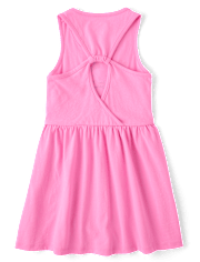 Girls Hello Kitty® Rainbow Cut-Out Tank Dress