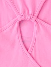 Robe débardeur Hello Kitty® arc-en-ciel à découpes pour filles