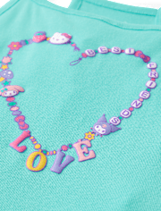 Robe à taille en V ornée de perles Hello Kitty® et ses amies