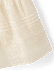 Girls Smocked Drop Waist Dress