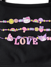 Girls Hello Kitty® And Friends Friendship Bracelet Beaded Bikini Swimsuit