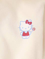 Girls Hello Kitty® Puff Print Premium Fleece Hoodie