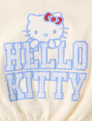Girls Hello Kitty® Puff Print Premium Fleece Hoodie