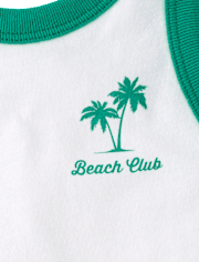 Girls Colorblock Graphic Tank Top