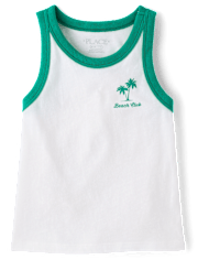 Girls Colorblock Graphic Tank Top