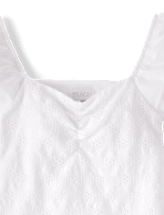 Womens Mommy And Me Eyelet Bubble Dress