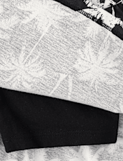 Girls Print High Rise Ruched Skort