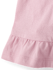 Girls Pointelle V-Waist Dress