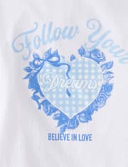 Girls Follow Your Heart Graphic Tee