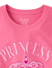 Girls Princess Graphic Tee
