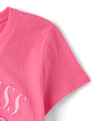 Girls Princess Graphic Tee