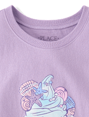 Girls Ice Cream Cone Graphic Tee