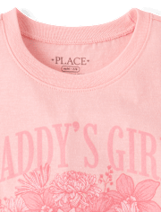 Girls Daddy's Girl Graphic Tee