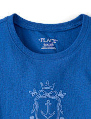 Girls East Coast Ocean Club Graphic Tee