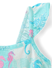 Robe papillon créature marine pour bébés et petites filles