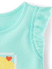 Toddler Girls Lemon Tank Top 3-Pack
