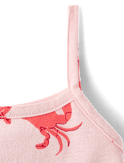 Toddler Girls Crab Tank Top 3-Pack