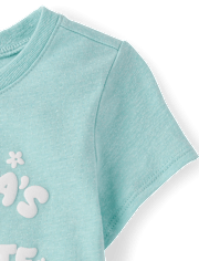 Baby And Toddler Girls Grandpa's Favorite Graphic Tee