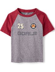 Baby And Toddler Boys Varsity Graphic Ringer Tee