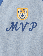 Baby And Toddler Boys MVP Graphic Ringer Tee