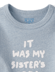 Baby And Toddler Sister's Idea Graphic Tee