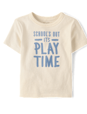 Baby And Toddler Boys Play Time Graphic Tee