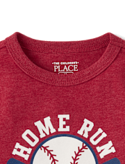 Baby And Toddler Boys Home Run Champ Graphic Tee