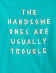 T-shirt graphique pour bébés et petits garçons qui ont souvent des problèmes