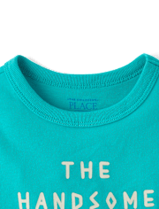 Baby And Toddler Boys Usually Trouble Graphic Tee