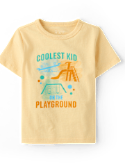 Baby And Toddler Boys Playground Graphic Tee