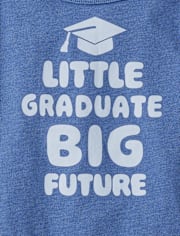 Baby And Toddler Boys Little Graduate Graphic Tee