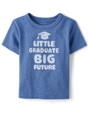 Baby And Toddler Boys Little Graduate Graphic Tee
