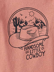 Baby And Toddler Boys Cowboy Graphic Tee