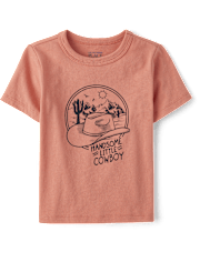 Baby And Toddler Boys Cowboy Graphic Tee
