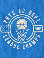 Boys League Champs Graphic Raglan Tee