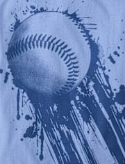 Boys Baseball Graphic Tee