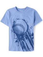 Boys Baseball Graphic Tee