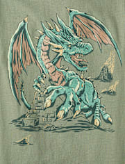 Boys Dragon Graphic Tee