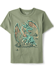 Boys Dragon Graphic Tee