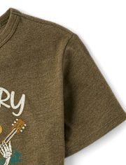 Boys Country Cowboy Graphic Tee