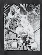 Boys Cappy Dino Graphic Tee