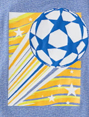 Boys Soccer Ball Graphic Tee
