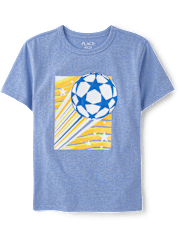 Boys Soccer Ball Graphic Tee