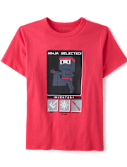 Boys Ninja Video Game Graphic Tee