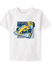 Boys Racecar Graphic Tee