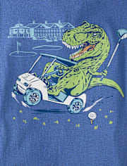 Boys Dino Golf Graphic Tee