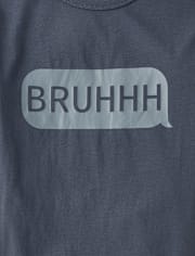 Boys Bruhhh Graphic Tee