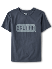 Boys Bruhhh Graphic Tee