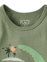 Baby And Toddler Boys Crocodile Tank Top