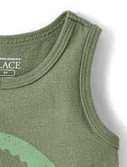 Baby And Toddler Boys Crocodile Tank Top